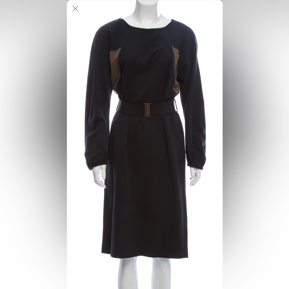 Dries Van Noten Long Sleeve MIDI Dress